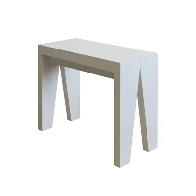 Obrázek produktu pro Rozkládací konzola 90x40/300 cm Naxy Bílý jasan