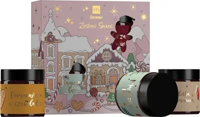 Produktbild von HiSkin Zestaw świec sojowych, 4 x 100 ml