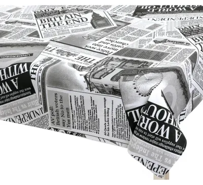 Immagine prodotto di Tovaglia EMA - 100x100 cm - Nero,bianco