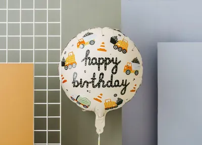 Produktbild von PartyDeco FB213, Spielzeugballon, Folie, Mehrfarbig, Abbildung, Geburtstag, Universal