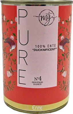 Produktbild von my Pure No 4 100% Ente 400g Dose mÿ Nassfutter Hundefutter barf