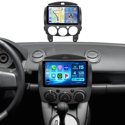 Image de Autoradio Android 15, 4G + 128 Go, compatible avec les véhicules de 2007 à 2014