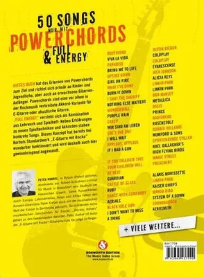 Produktbild von 50 Songs nur mit Powerchords & Full Energy, für E-Gitarre