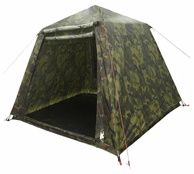 Image de Tente de camouflage pour 4 personnes, marque vidaXL, avec système de montage rapide, couleur claire