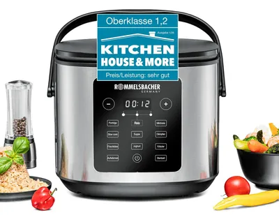 Produktbild von Rommelsbacher MRK 950, Edelstahl, 5 l, 5 l, Keramik, LED, 1 h