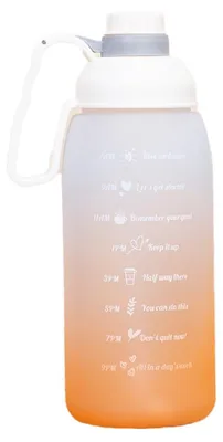Produktbild von Wasserflaschen, wiederverwendbare Wasserflasche mit Klappverschluss für Sport- und Fitnessbegeisterte, Modell 2