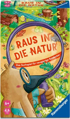 Produktbild von Ravensburger Raus in die Natur, Brettspiel, Reisen/Abenteuer, 6 Jahr(e)