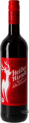 Produktbild von Heißer HirschGlühwein rot (0.75l)