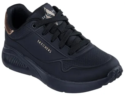 Image de Baskets Skechers Uno Lite Shimmer Along pour femmes –  37 EU / Noir