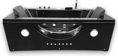 Produktbild von WHIRLPOOL BADEWANNE Hypnotic CHROMOTERAPY 180 X 90 cm NEU SPA wanne Full Düsen
