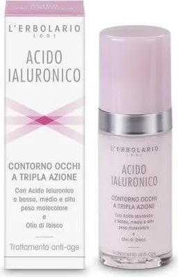 Produktbild von L'Erbolario HYALURONSÄURE Anti-Aging Augenkonturen Creme