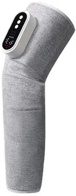 Image de Attelle pour le genou - Masseuse pour les genoux - Masseuse pour les jambes - Masseuse pour les jambes avec fonction de chaleur - Masseuse pour les mollets sans fil - Favorise la circulation sanguine - Favorise la relaxation musculaire - Taille réglable