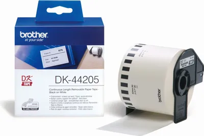 Image de BROTHER DK-44205 papírová páska bílá 62mmx30,48m