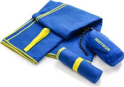 Produktbild von Handtuch Sporttuch schnelltrocknend Mikrofaserhandtuch Größe L 80 x 130 cm Navy