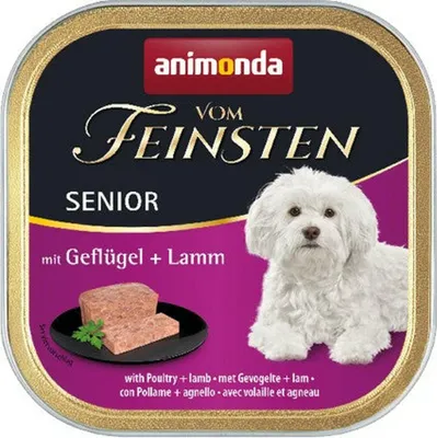 Image de Animonda Senior avec volaille & agneau 150gx22