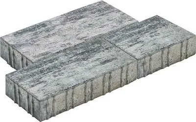 Produktbild von Pflastersteine VIA LINEO WEIß-SCHWARZ PE2