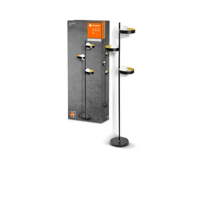 Produktbild von LEDVANCE Memphis, Schwarz, Schlafzimmer, Flur, Küche, Wohnzimmer, Büro, Stahl, IP20, II, G9