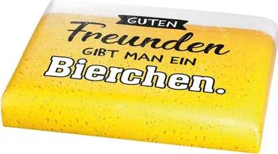 Produktbild von Gilde Sitzkissen “Guten Freunde gibt man ein Bierchen” 42879