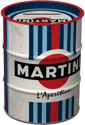Zdjęcie produktu dla Skarbonka Beczka Martini Racing