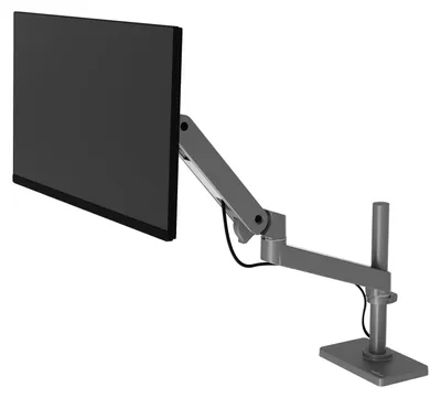 Produktbild von Ergotron LX Pro Series 45-695-293, Klemme, 10 kg, 86,4 cm (34"), 100 x 100 mm, Höhenverstellung, Dunkles Grau