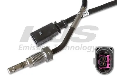 Produktbild von HJS 92 09 4000 Abgastemperatursensor für VW GOLF VI (5K1) M14x1.5 610mm