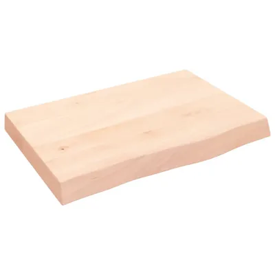 Produktbild von Wandregal 60x40x(2-6) cm Massivholz Eiche Unbehandelt