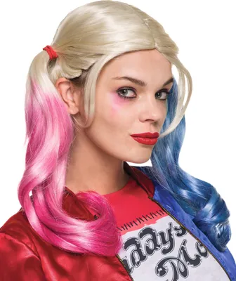 Zdjęcie produktu dla Peruka Harley Quinn z filmu "Legion samobójców" - rozmiar jeden