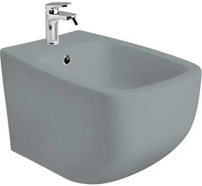 Produktbild von Keramik - Wand-Bidet, matt grau | Mozart