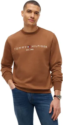 Immagine prodotto di Tommy Hilfiger 8721441108668, Adulti, Uomo, Felpa, Marrone, Colletto rotondo, Maniche lunghe