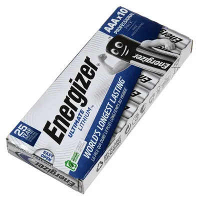 Produktbild von Energizer Ultimate Lithium, Einwegbatterie, AAA, Lithium, 1,5 V, 10 Stück(e)