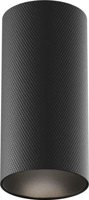 Produktbild von Deckenlampe Aluminium GU10 rund Ø 5,4 cm Aufputz Schwarz Spot Lampe Decke Deckenleuchte