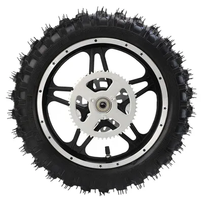 Productafbeelding van Achterwielmontage 2,5-10 - Rubber/Metaal - Voor Crossmotoren/Motorfietsen/Fietsen