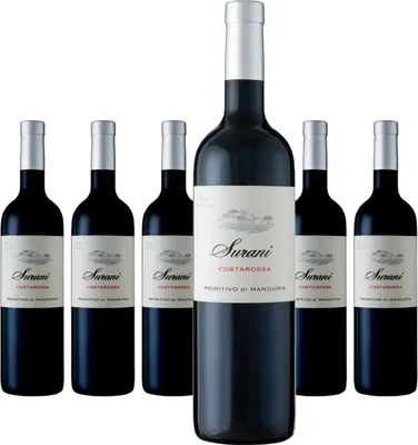 Produktbild von 6 x Surani Costarossa Primitivo di Manduria