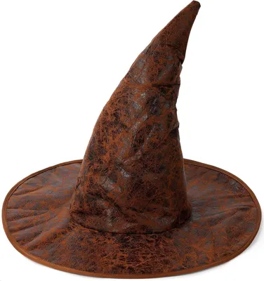 Produktbild von Hexenhut, Braun hexenhüte Kostüm Zubehör, Zauberer Hut deko Kostüm Cosplay für Halloween Party Gastgeschenke Festival Verkleidung