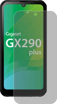 A screen protector is shown on top of a smartphone screen.