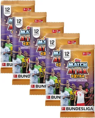 Image de Topps Match Attax EXTRA Bundesliga 2023/24 - 5 Boosters
