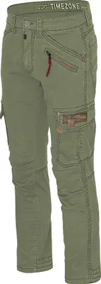 Produktbild von Timezone RogerTZ Herren-Cargohose lässig modern (W38/L30, Washed kaki)