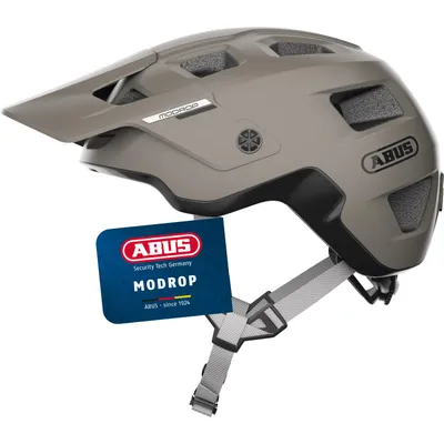Zdjęcie produktu dla Kask rowerowy Abus MoDrop w kolorze szarym, rozmiar M (54–58 cm) 66257