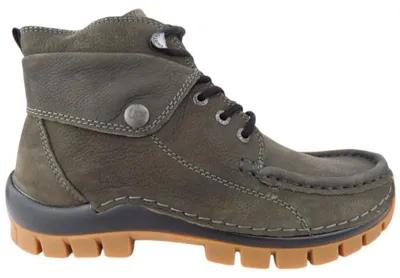 Produktbild von Wolky Jump Winter Nubuk carbon Stiefelette Grau