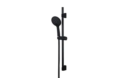 Obrázok produktu pre Nortiq Bluerain Zone sprchový set 12 x 8 x 74 cm čierna matná 3 prúdy