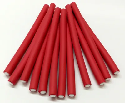 Produktbild von FP Flex-Wickler - Papilotten ca. 12 mm Ø rot, 12 Stck.