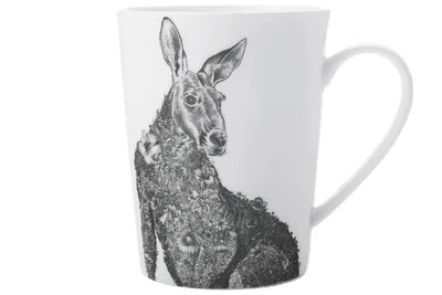 Produktbild von MARINI FERLAZZO Becher Kangaroo, Porzellan, in Geschenkbox
