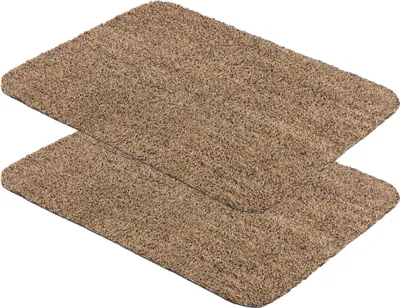 Produktbild von Beige Korbmat 40x60 cm 100% Baumwolle, Absorptionsmat, einfach zu reinigend, antislip