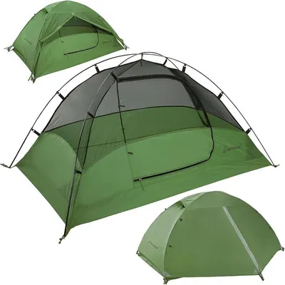 Imagen del producto de Tienda de campaña para 1/2/3/4 personas, tienda de campaña impermeable