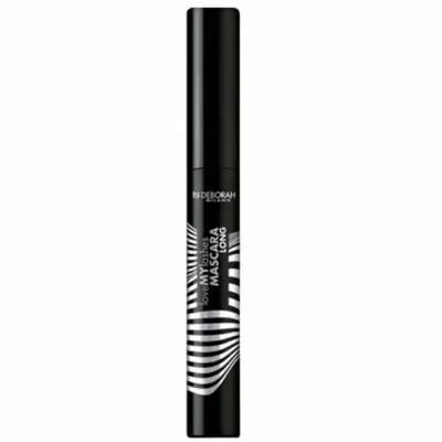 Zdjęcie produktu dla Deborah Milano Lovemylashes Long Mascara, Czarny, Wydłużanie, 11 ml, 11 g, Kobiety, IL070815B INGREDIENTS: AQUA, PARAFFIN, COPERNICIA CERIFERA CERA, TRIACONTANYL PVP,...