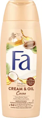Produktbild von Fa - Duschcreme - Creme & Öl Kokosnuss-Kakaobutter - Weichmachend & Pflegend - 250 ml - 1 Stück