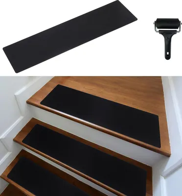 Produktbild von Famanu Treppenmatten modern - Set von 5, 75 x 20 cm, schwarz
