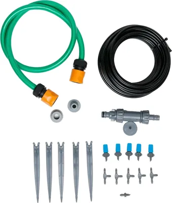 Immagine prodotto di Set di irrigazione professionale Sistema di microirrigazione da 10 m