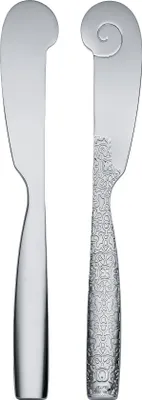 Produktbild von Alessi Dressed,Butter Knife Vorteilset 6 Stück (Art.-Nr. MW03/37, EAN 8003299382798)