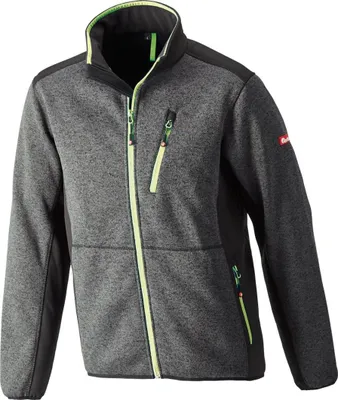 Produktbild von Fortis Strickjacke Herren 24 Gr. L dunkelgrau/limegreen